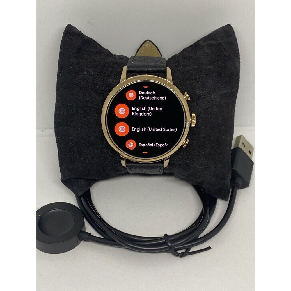 Fossil Gen 4 Authentic Digital Dial Smart Watch Custom Band FTW6020 AB360